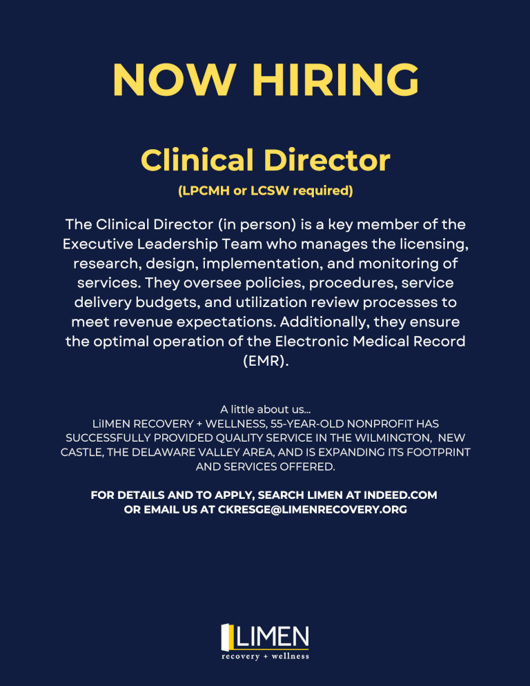 Clinical Director | Limen Recovery + Wellness